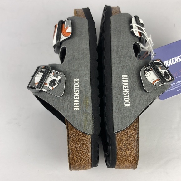 NEW Limited Edition Birkenstock Arizona Star Wars BB8 Kids Sandals - Picture 9 of 14